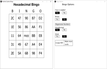 Bingo App Screenshot